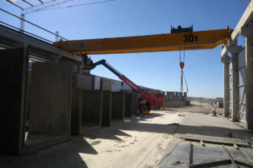 Reforzamiento de puente grúa