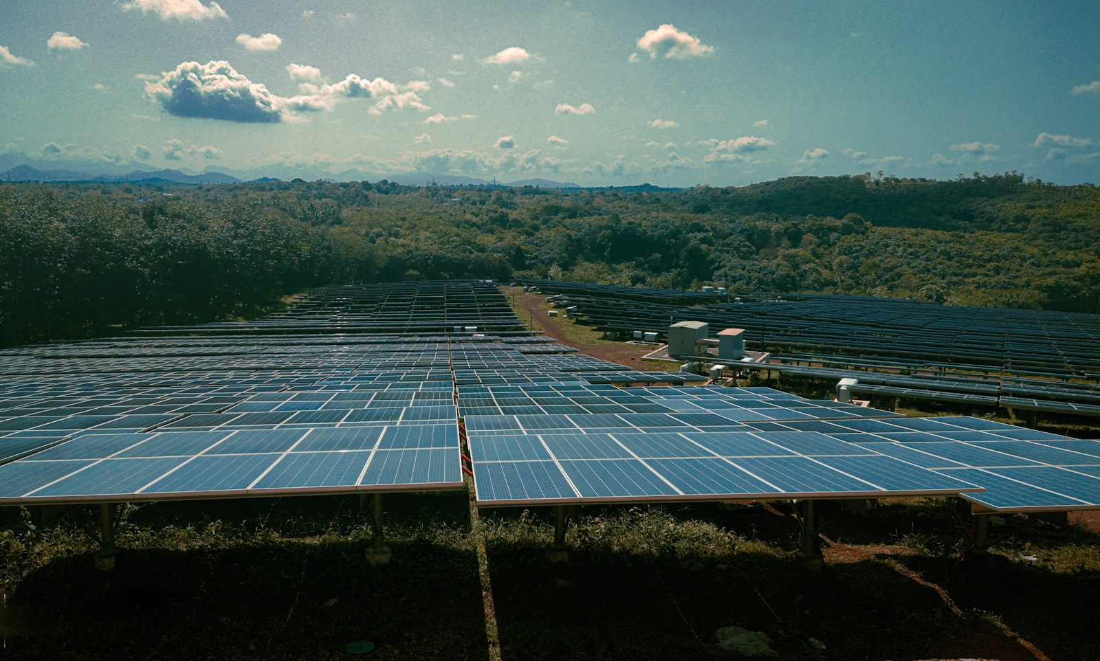 Soporte estructural planta fotovoltaica